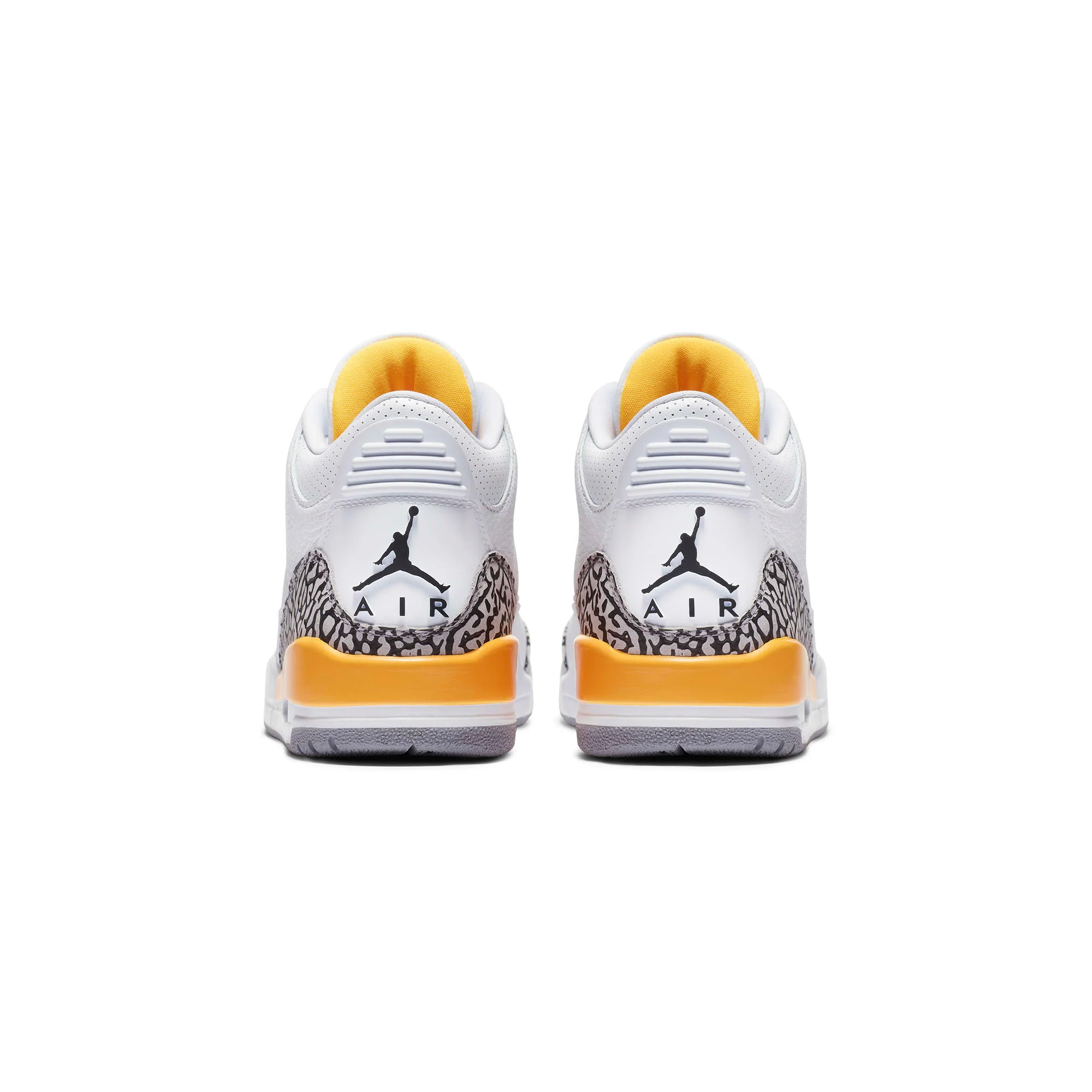 Air Jordan Womens 3 Retro Laser Orange Shoes - Image 3