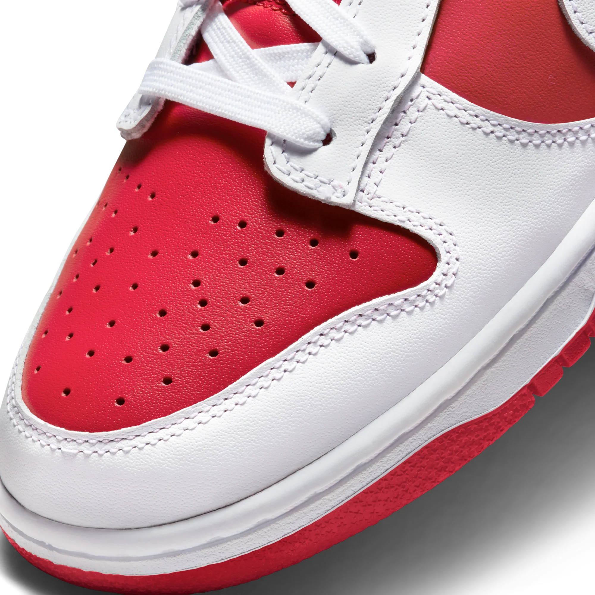 Nike Dunk Low Retro Championship Red Shoes - Image 4