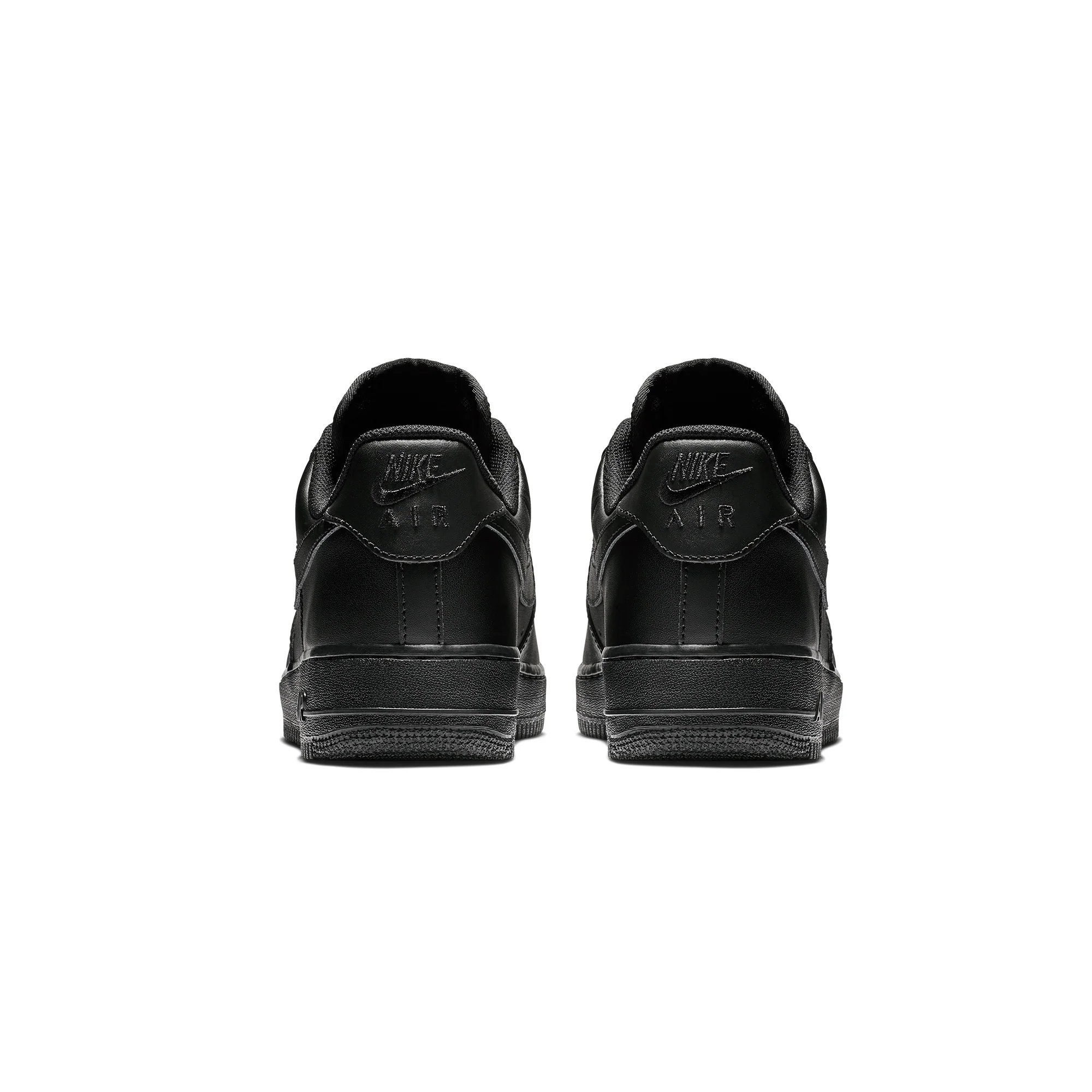 Nike Mens Air Force 1 '07 'Black' Shoes - Image 3