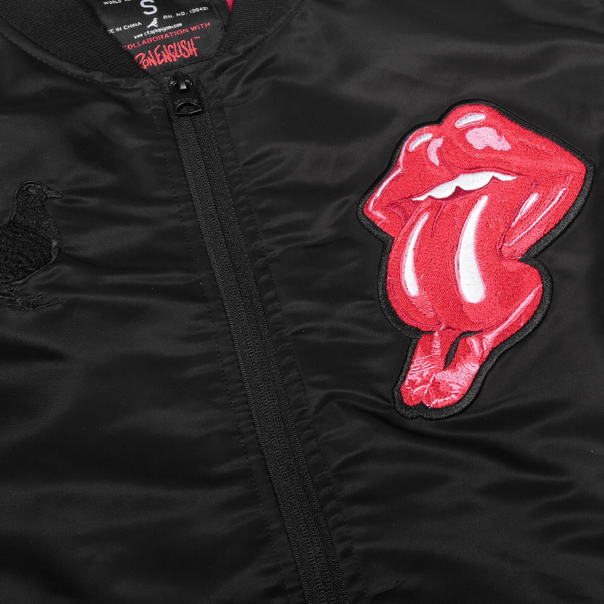 Staple x Ron English Men's Smile Bomber Jacket - Black - Image 4